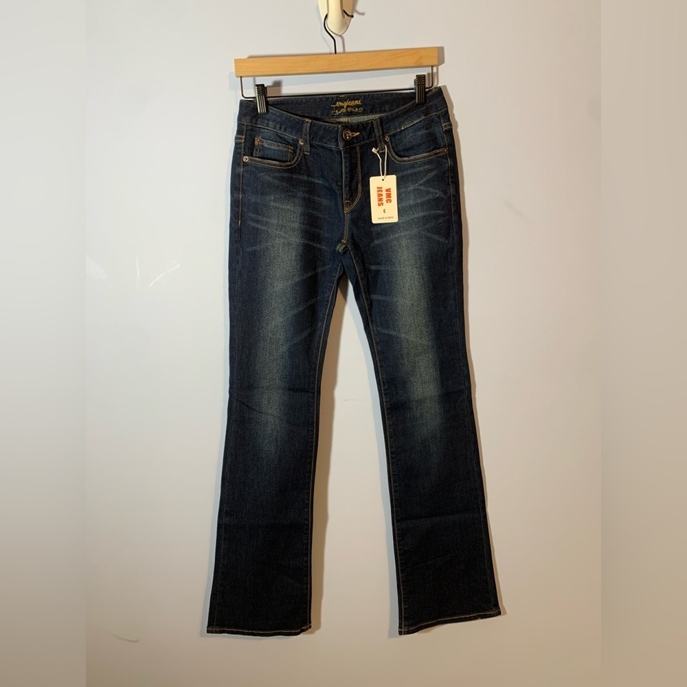 VMC Dark wash Women's boot cut flare Jeans size 6